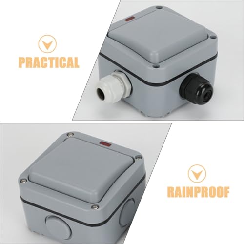 Interrupteur mural étanche IP65 pour stopper l'humidité extérieure - 3