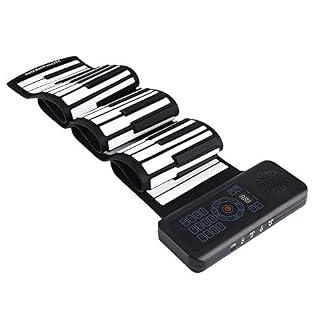 KUANDARM Piano Pliant Main Roll Piano, Mise à Niveau Rechargeable 88 Touches Roll Up Clavier, Instruments de Musique pliants pour Enfants débutant Musique Jouets éducatifs débutant - Les Beatles, Paul McCartney, John Lennon, RIngo Starr, George Harrison KUANDARM Piano Pliant Main Roll Piano, Mise à Niveau Rechargeable 88 Touches Roll Up Clavier, Instruments de Musique pliants pour Enfants débutant Musique Jouets éducatifs débutant – Image 2