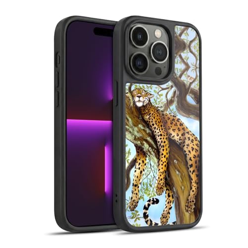 Coque iPhone 14 Pro antichoc léopard Lisa Sparling gel