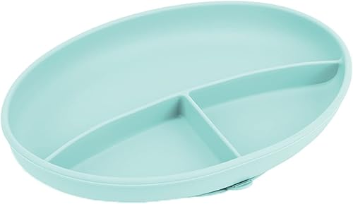 Miniatura 3 de Bazzle Baby Foodie Feeding Set - SIlicone Roll up bib with food catcher suction plate bowl lid and spoon - Neutral - Mint