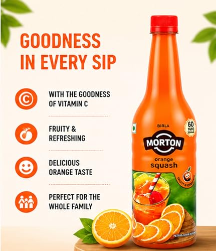 Image of Birla Morton Orange Squash 750 ML Pack of 2