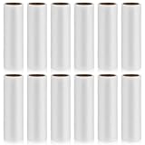 12 Pack Lint Roller Refills - Extra Sticky Lint Remover Paper Sheets for Pet Hair, Clothes, Furniture and Floor Cleaning - 6.3 Inch Wide Replacement Rolls with 720 Total Adhesive Sheets