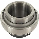 SKF GRA203RRB Agricultural Adapter Bearing Industrial Rubber Seal Eccentric Set Screw Locking Collar, Wide Inner Ring for Axles Driveshafts Shafts Output Inner Mount