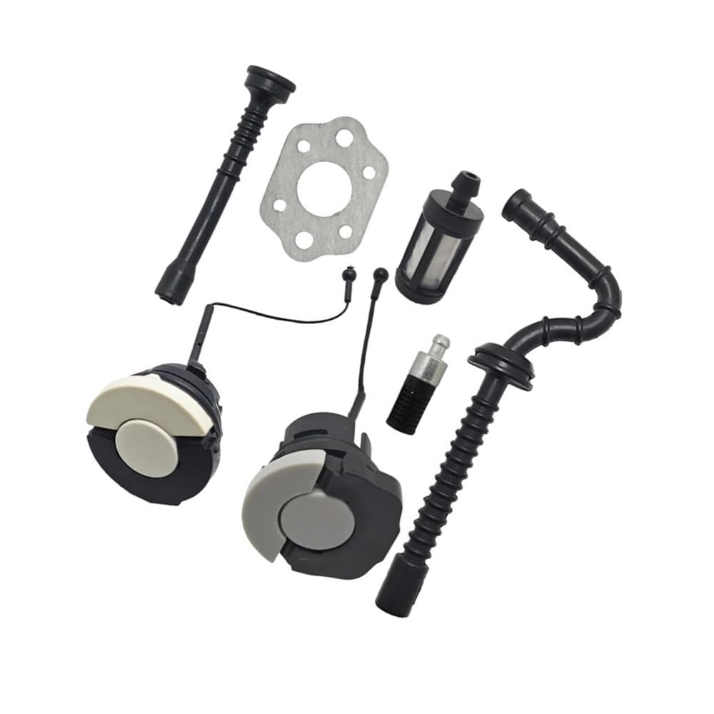 Tubo flexible con tapa de combustible MS250 para un sellado óptimo sin fugas