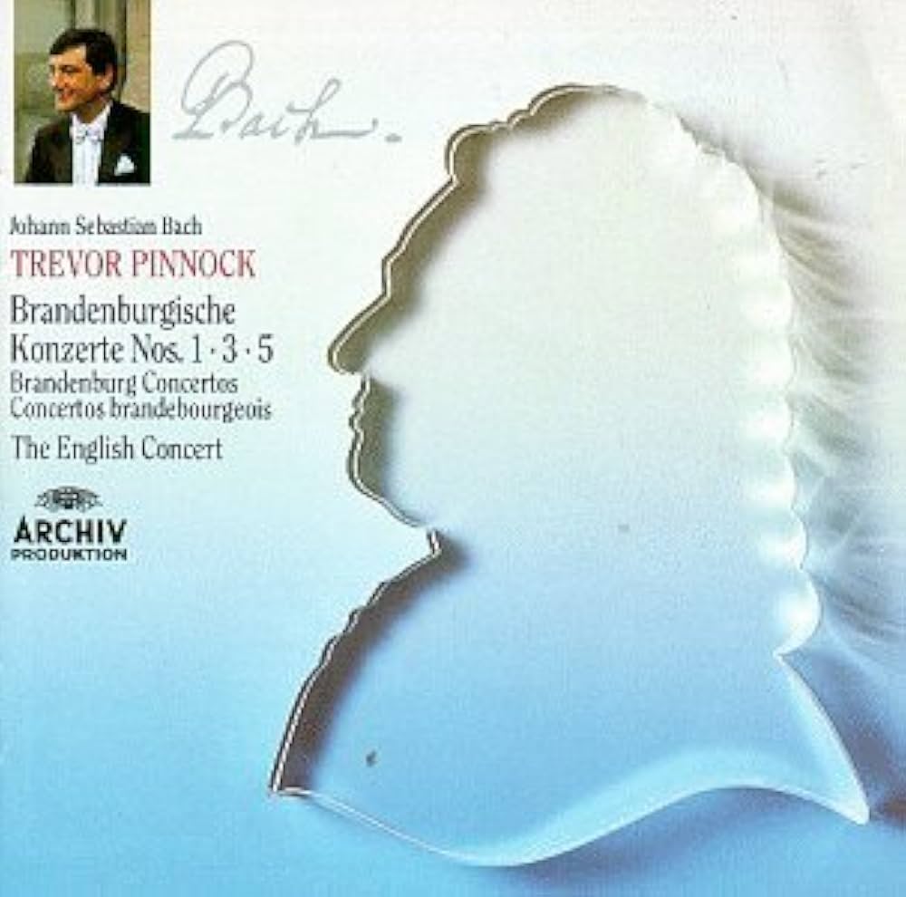 独LP Trevor Pinnock Bach: Brandenburgische Konzerte1 2 3 4105001 ARCHIV PRODUKTION /00400 J.S. Bach - The English Concert, Trevor Pinnock