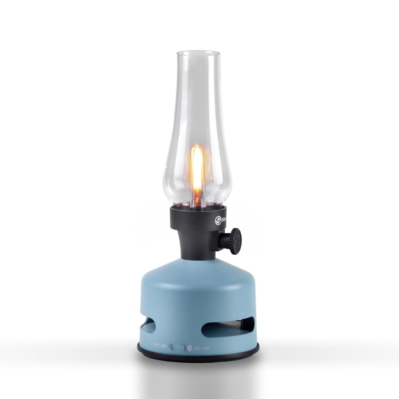 KOOKOO MoriMori Lampada di design con altoparlante (azzurro)