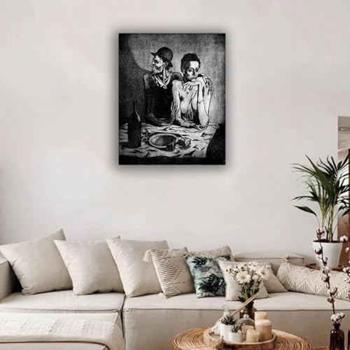 Impression sur toile Picasso pour salon - Créez une ambiance galerie d'art moderne