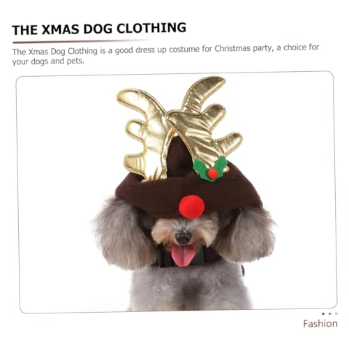 Disfraz Navideño para Perro Kisangel Bells Cómodo y Festivo miniatura 3