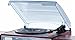 TechPlay Karaoke Enabled, 30W RMS, Retro Classic Turntable, NFC Bluetooth, Double Cassette Player/Recorder, CD MP3 Player, USB SD Ports, AM/FM Digital Alarm Clock and Full Remote Control (Black)