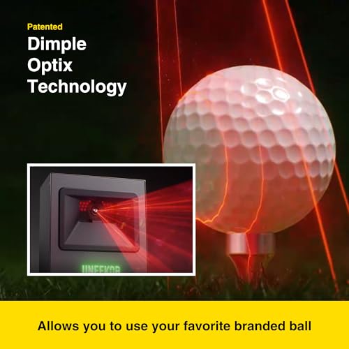 Image of Uneekor Eye MINI LITE Indoor Golf Launch Monitor & Simulator 19 Precision Metrics, Near-Zero Latency, Works with GSPro, TGC19, E6, AI Trainer Compatible, Easy Setup, PC /Laptop Required