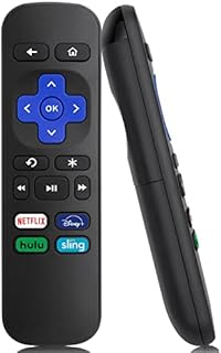 LOUTOC Universal Replacement Remote Control Compatible with Roku Express, for Roku Premiere, for Roku Box, for Roku Player, for Roku 1 2 3 4 -【NOT for Stick or TV】