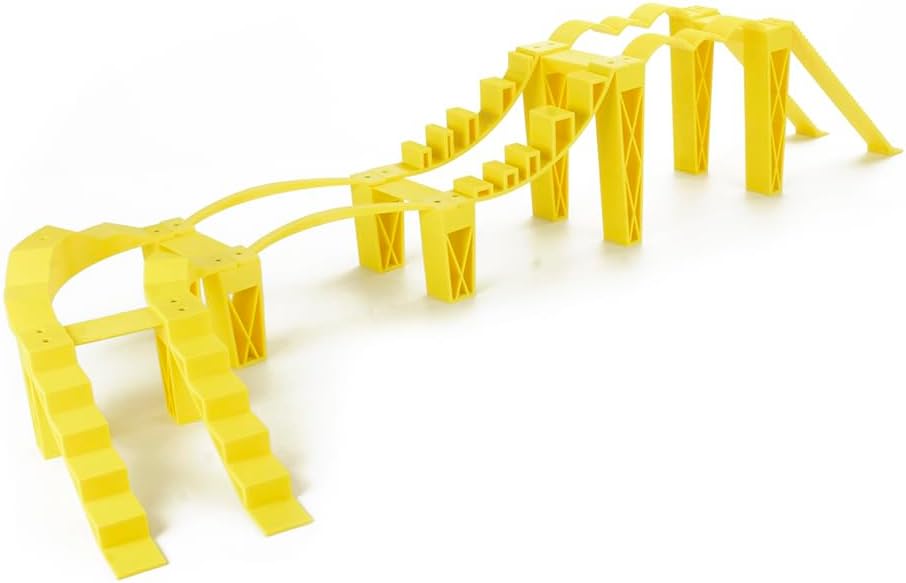 RC Remote Control Car Climbing and Balance Challenge Bridge 3D Printed - 1/24 & 1/18 Scale Off-Road Obstacle Course (Truck Not Included)