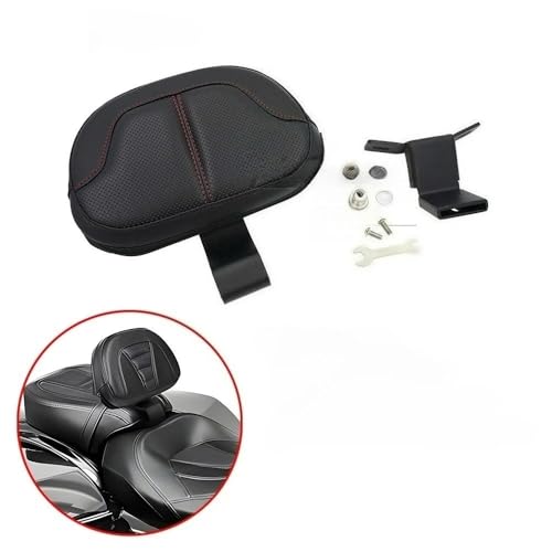 Coussin de dossier moto ergonomique double position avant arrière pour Touring CVO - 2