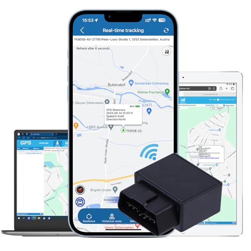 TKMARS Localizzatore GPS Tracker per Auto Auto Moto...