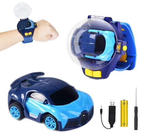Relógio de brinquedo de carro de controle remoto com capa à prova de poeira - 2,4 GHz bonito relógio