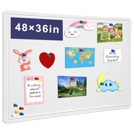 Large 48x36 Felt Bulletin Board