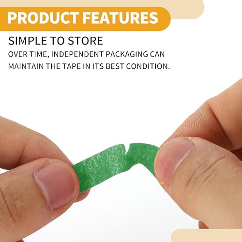 Image of 1 Pc Painters Tape Masking Master Tape Easy Removal Green 5000x1x0.01cm / 54.68 Yards x 0.39 Inches x 140um