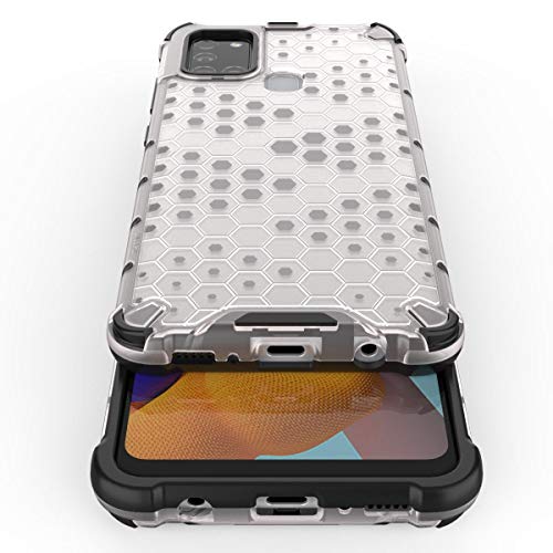 Image of Glasgow Back Case Cover Designed for Samsung Galaxy A21s - Transparent