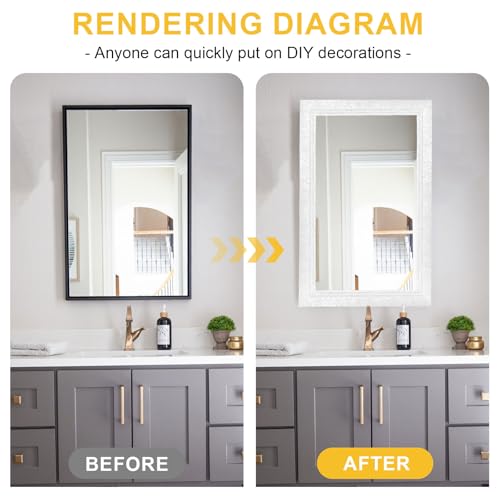 Wandleisten Selbstklebend 10m x 10cm, Zierleisten Selbstklebend Dicke 4 mm, Tapetenbordüre Selbstklebend Weiß, 3D Wandbordüre Selbstklebend, Tapetenbordüre Zierleisten für Wände, Flure, Treppen