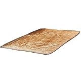 HotYou Alfombras, Lavable Material de Lana Artificial Alfombra Decorativo...