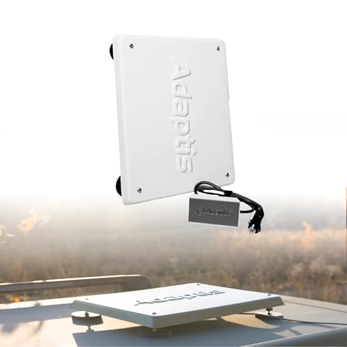 Adaptis Soporte magnético de techo para Starlink Internet Kit Satélite, kit de montaje Starlink, accesorios de RV para cámper, remolque, coche, barco, color blanco
