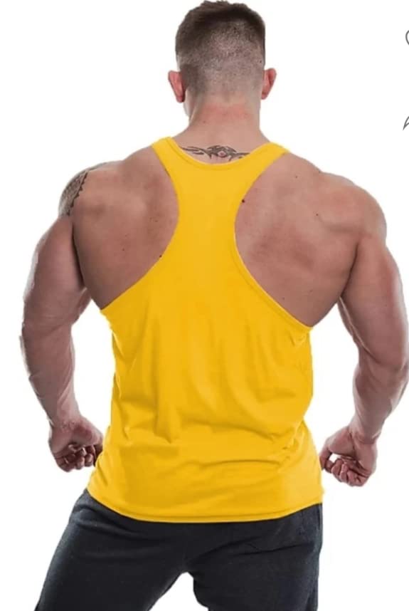 Image of MASCARI Men's Regular Sleeveless Polyester Vest | Anti-Microbial | Anti Odor, Breath tech Super Soft & Comfort Fit Gym Vest for Workout MASCARI P