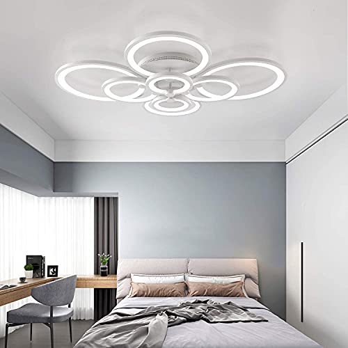 Plafonnier LED 34 W variable avec télécommande pour salon - 6