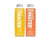 JUST Water Infused Citrus Variety Pack, Spring Water Infused with Organic Citrus - Lemon & Tangerine, Zero Sugar, Zero Artificial Flavors, Zero Sweeteners, Alkaline pH of 8.0, 16.9 fl oz (Pack of 12)