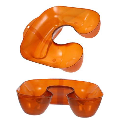 Beatifufu Hair Styling Tray Neck Protector 2-piece Set for Hair Coloring Perming and Straightening Salon Home Use