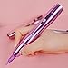 Mast P20 Wireless Tattoo Pen Machine Rotary Tattoo Gun Lightweight Digital Display Slim Frame for Women Aritst (1 battery- pink)
