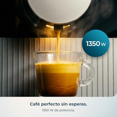 Cafetera superautomática compacta Cecotec para evitar cápsulas y moler grano 7