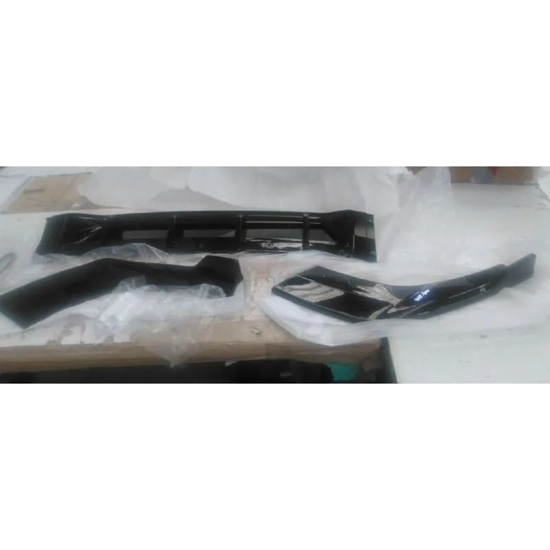 Difusor trasero A3 8Y Sline protector de parachoques contra impactos y rozaduras 4