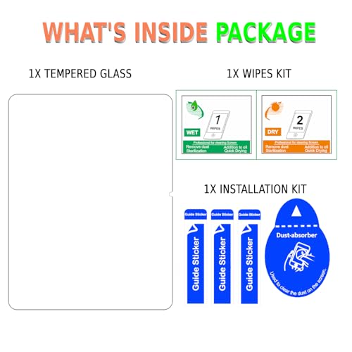 Image of Tempered Glass for iPad 11 inch 2025 Screen Protector Guard for iPad 11 inch 2025 Tablet - 1 Pack
