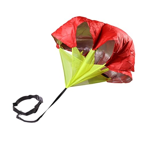 Soccer Training Resistance Parachute Factory Football Strength Running Training Umbrella(Red)