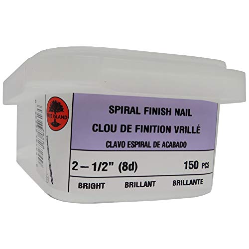 Tree Island 72724 150 Pack 2-1/2 Inch Ardox Spiral Finishing Nails thumb #2