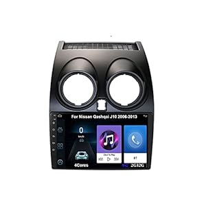 Android Auto Stereo Radiotuner met Bluetooth En Navigatie Voor Nissan Qashqai J10 2006-2013 Plug En Play Auto…