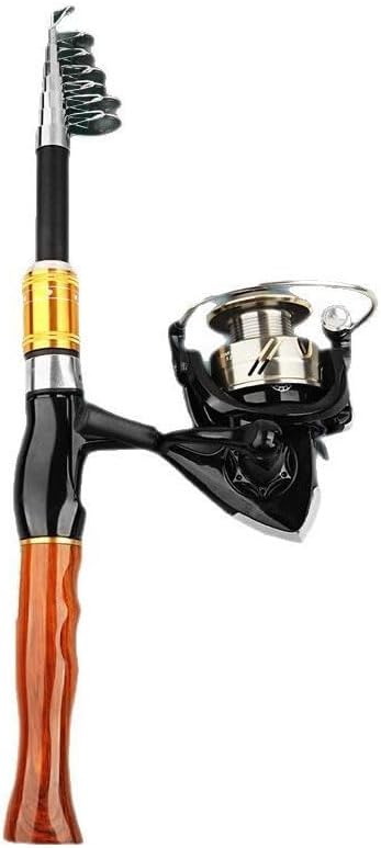 Luya Pole Short Section Portable Solid Wood Grip Sea Long Range Throwing Rod