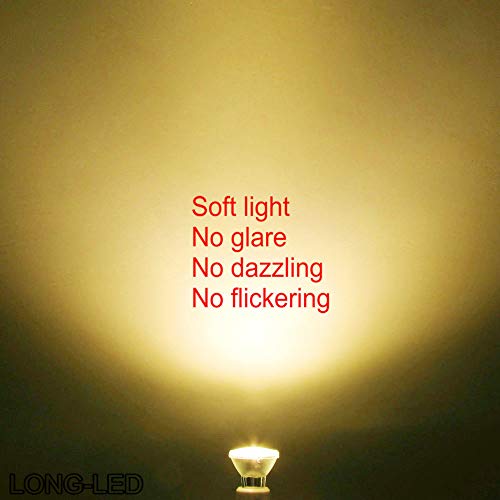 Full Glass PAR20 LED Bulb Flood Light,8W Warm White Light(50W-75W PAR20 Halogen Bulb Equivalent)Soft White 2700K-3000K, 120V, E26 Base,Indoor Outdoor LED Spotlight,Waterproof IP65 (8 Pack) - Image 4