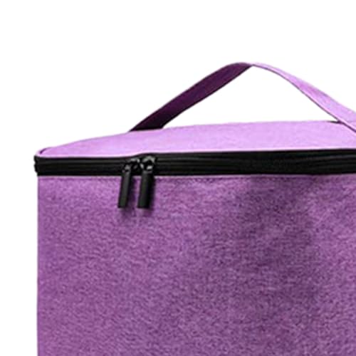 Étui à vernis à ongles haut de gamme, mallette manucure double compartiment - 2