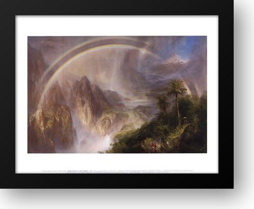 Rainy Season in the Tropics, 1866 18x15 Framed Art Print by Church, Frederic Edwin