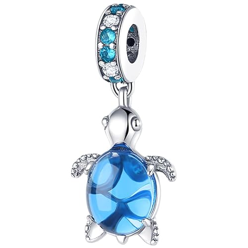 KUNVONIC Charms Abalorios Colgante para mujer, plata de ley 925,