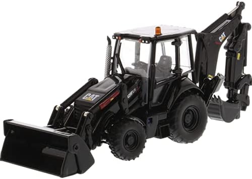 Para CAT 420F2 IT Retroexcavadora cargador 30 aniversario especial negro 1/50 DIECAST modelo camión