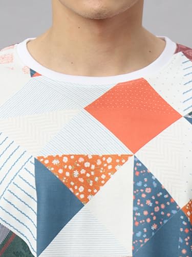 Image of Wear Your Opinion Mens Co ord Set All Over Printed T-Shirt & Short Set