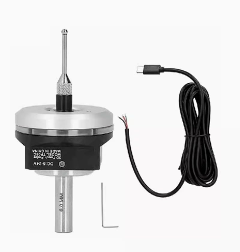 1pc Model6 Sheet Metal (4mm Tungsten Steel NO CNC V6 Anti-roll 3D Edge Finder)