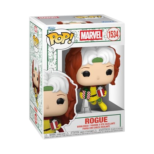 Funko Pop! Marvel: Holiday - Rogue - X-Men - Collectable Vinyl Figure - Gift Idea - Official Merchandise - Toys for Kids & Adults - Comic Books Fans - Model Figure for Collectors and Display