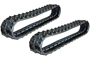 2pc Rubber Track 180x72x39 Bobcat Mini Excavator