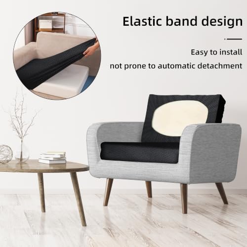 Image of 12 Pcs Outdoor Cushion Covers, Patio Sofa Cushion Covers Replacement