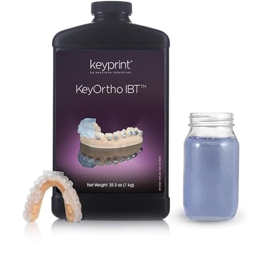 Keystone 4220008 KeyOrtho IBT Biocompatible 3D Printing Resin 1 Kg