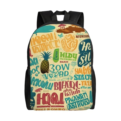 Sac à dos ordinateur portable hawaïen pour vos escapades de week-end et trajets urbains