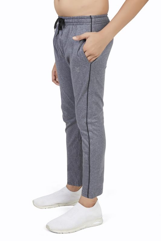 Image of ONESTAR Boy's Regular Fit Cotton Blend Track Pants